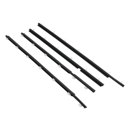 4 pezzi Guarnizione esterna della cinghia della porta per Toyota Land Cruiser FJ80 HDJ81 90-98