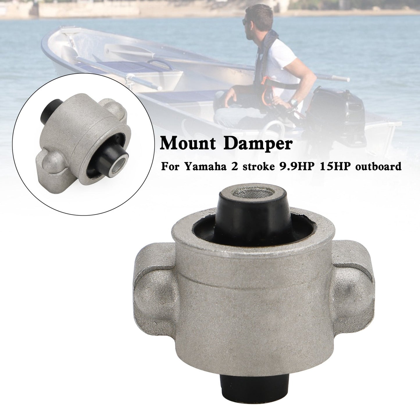 682-44514-01-94 Ammortizzatore di montaggio laterale superiore per fuoribordo YAMAHA 2 tempi 9.9HP 15HP