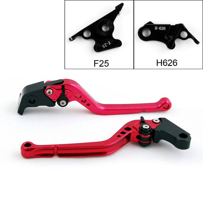 Leve freno frizione lunghe per Honda CBR500R 2013-2014 nere generiche