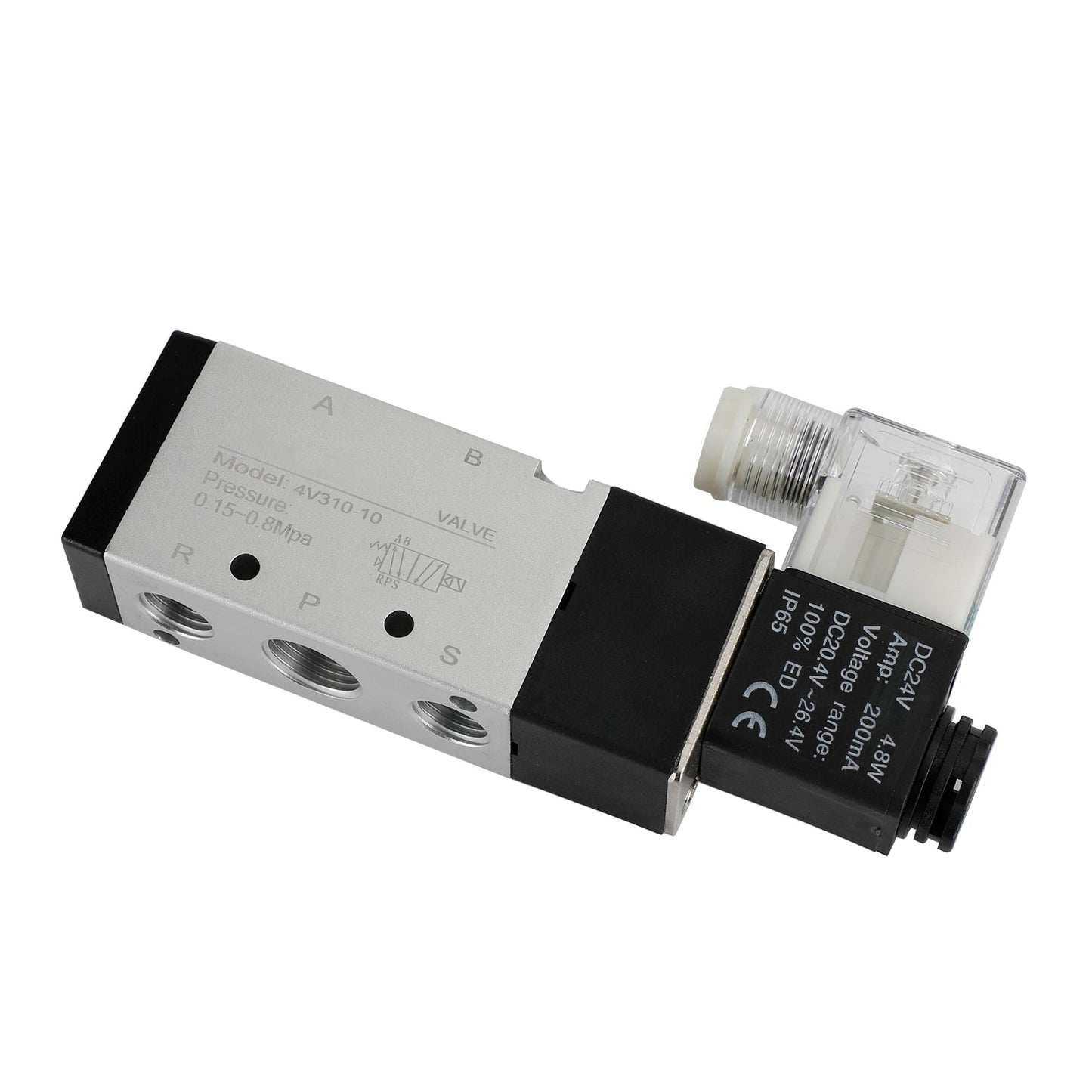 Elettrovalvola elettrica pneumatica a solenoide 4V310-10 2 posizioni 5 vie PT 3/8"