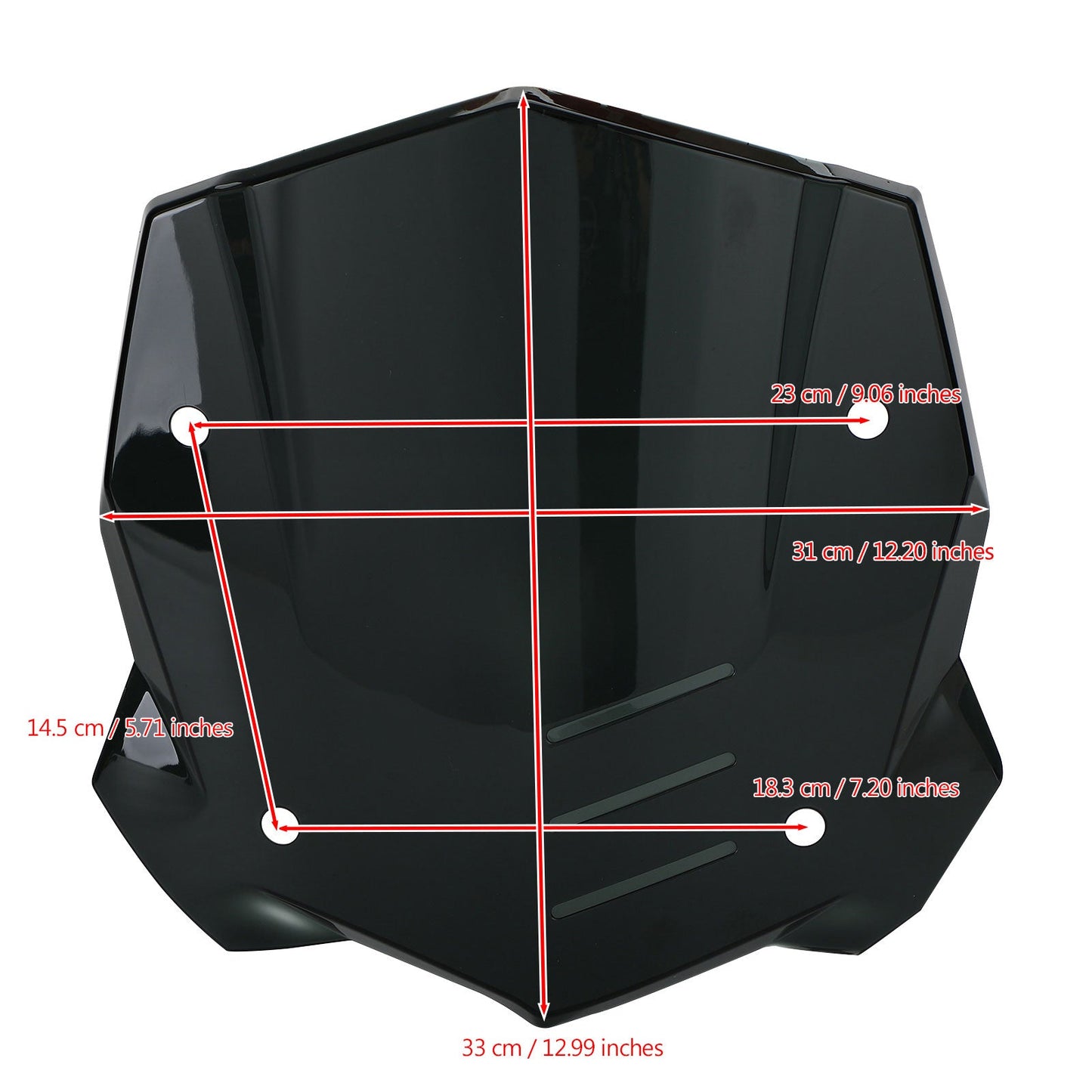 Parabrezza WindScreen adatto per BMW R1200GS LC /Adv R1250GS /Adventure Generico