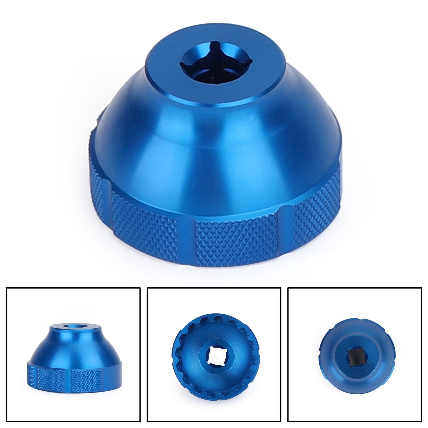 BBT-69.2 16-Notch 44mm 3/8" Drive Attrezzo movimento centrale esterno nero/blu