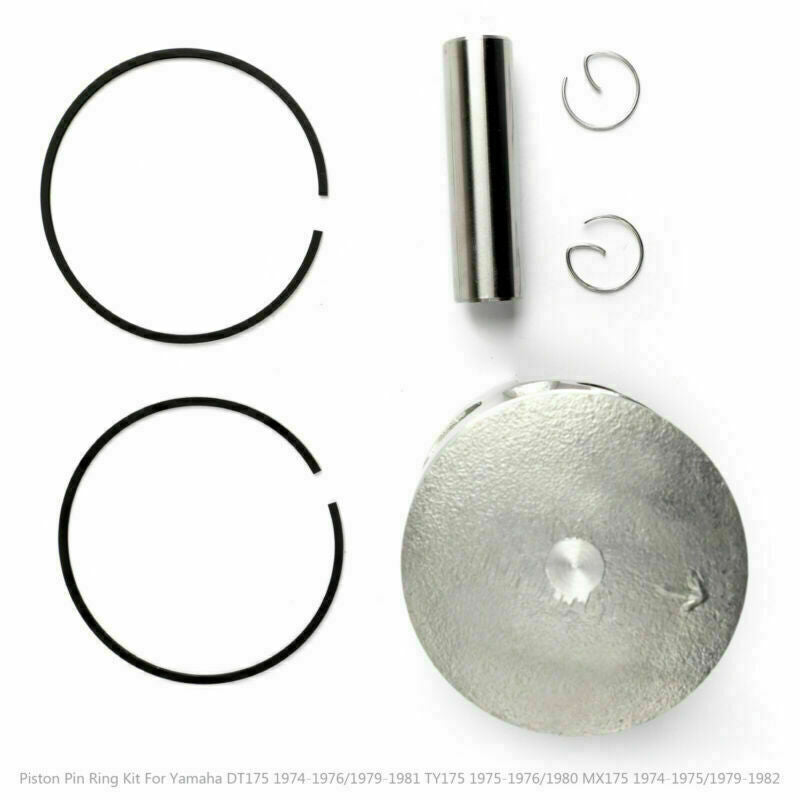 STD 66.00mm 2N5-11610-00 Kit pistone per Yamaha DT175 YT175 MX175 1974-1982 Generico