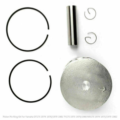 STD 66.00mm 2N5-11610-00 Kit pistone per Yamaha DT175 YT175 MX175 1974-1982 Generico