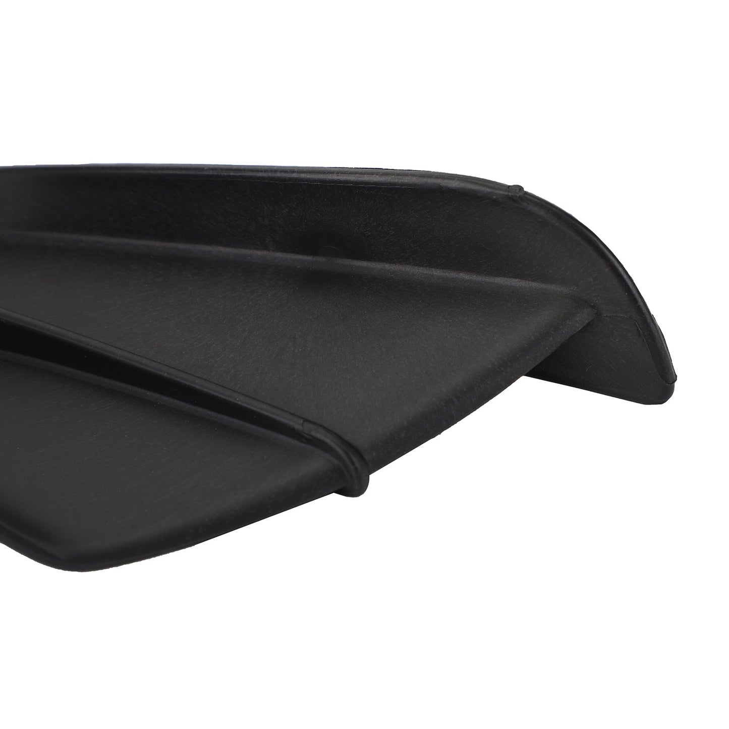 Black Side Winglet Wind Fin Spoiler Trim Cover per Honda Cbr650R Cbr500R Cb1000R Generico