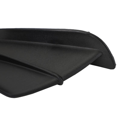 Black Side Winglet Wind Fin Spoiler Trim Cover per Honda Cbr650R Cbr500R Cb1000R Generico