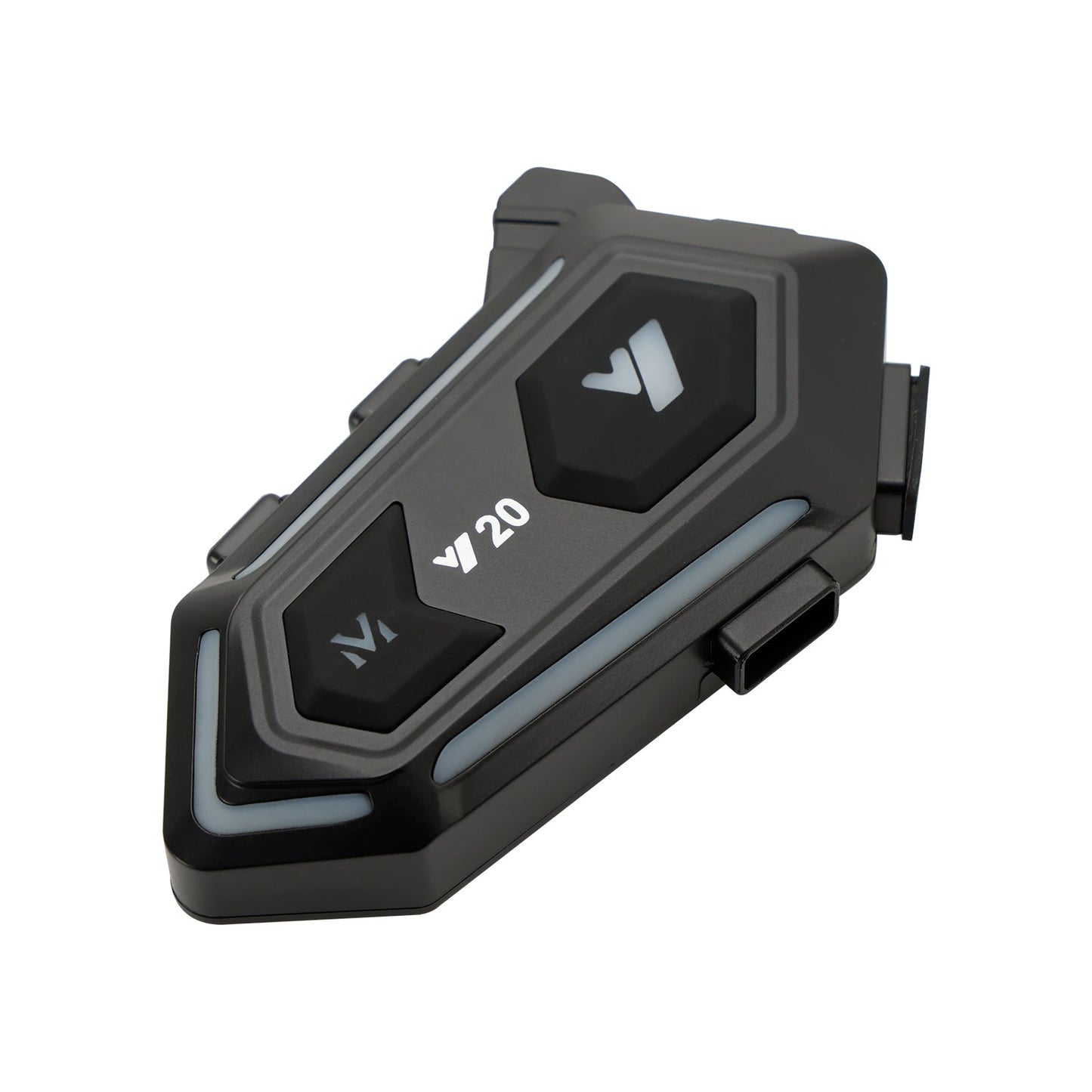 Casco auricolare Bluetooth auricolare lettore wireless universale Y20 per moto