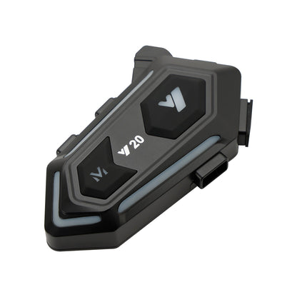 Casco auricolare Bluetooth auricolare lettore wireless universale Y20 per moto
