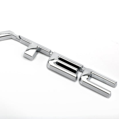 3D Metal i-VTEC Car Trunk Rear Turbo Fender Distintivo dell'emblema Decalcomanie Adesivi Argento Generico
