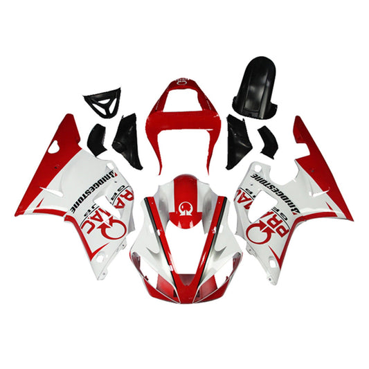 Amotopart Yamaha YZF 1000 R1 2000-2001 Kit Carena Carrozzeria Plastica ABS