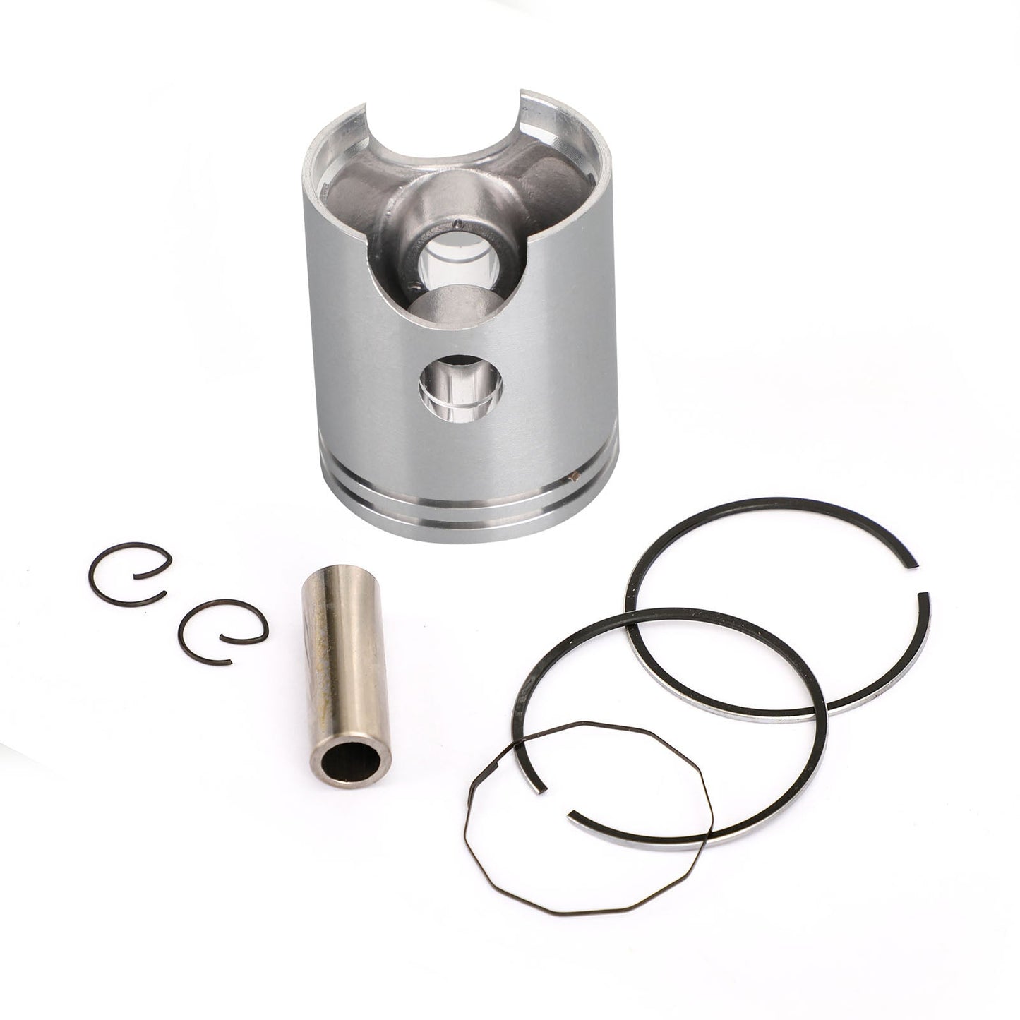 Kit pistone Alesaggio standard 52mm Adatto per Yamaha YB100/DX100/AG100/LT2/LT3 100cc Generico