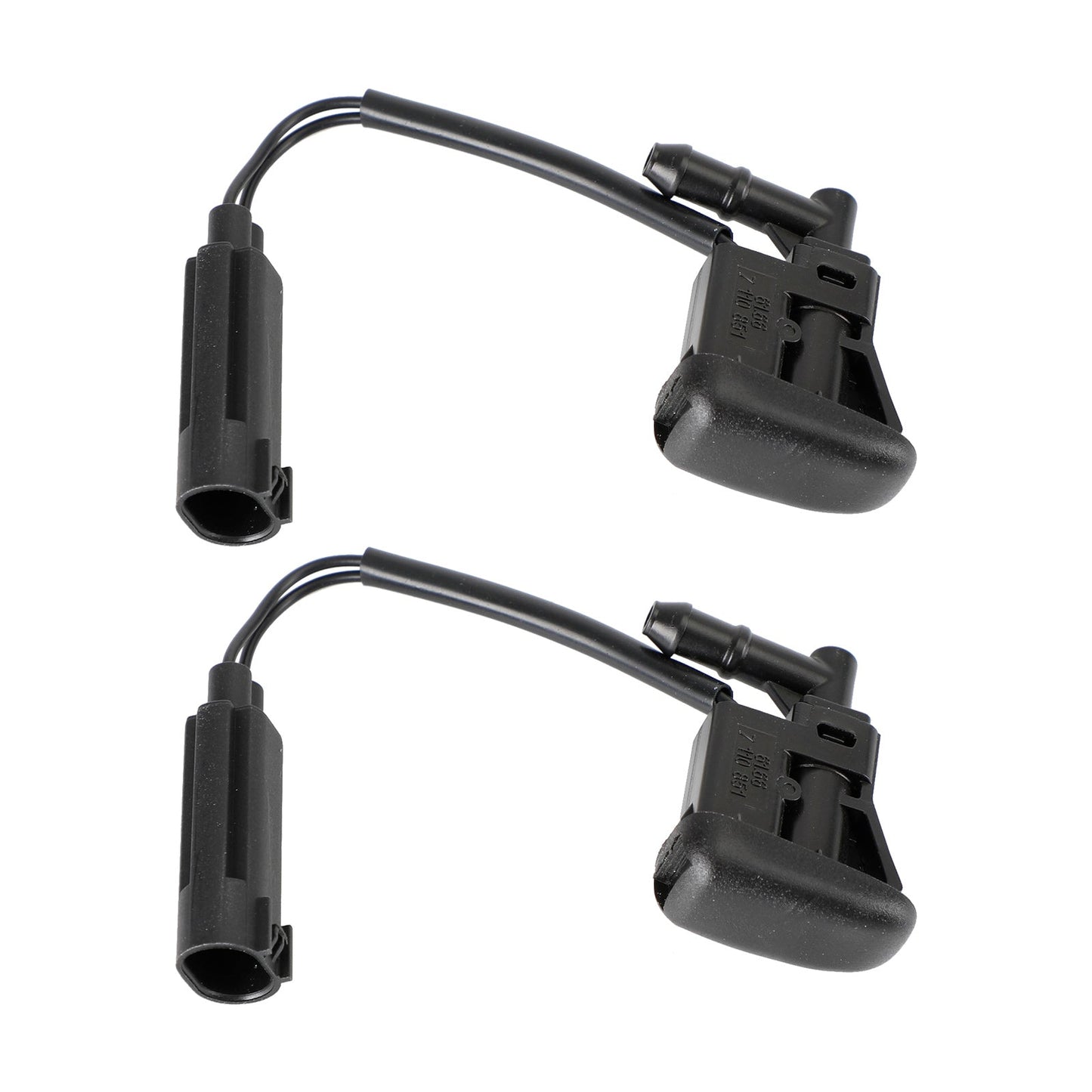 BMW E88 X3 E83 X5 E53 61667110851 2x ugello tergicristallo spray riscaldato
