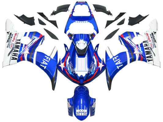 Amotopart 2005 Yamaha R6 Cover Multi Blue Color Kit