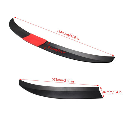 Universal 47.5" Spoiler alettone per baule posteriore Labbro aggiuntivo generico