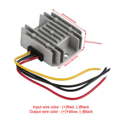 Impermeabile DC 12V / 24V a 5V 25W 5A Regolatore convertitore di alimentazione step-down