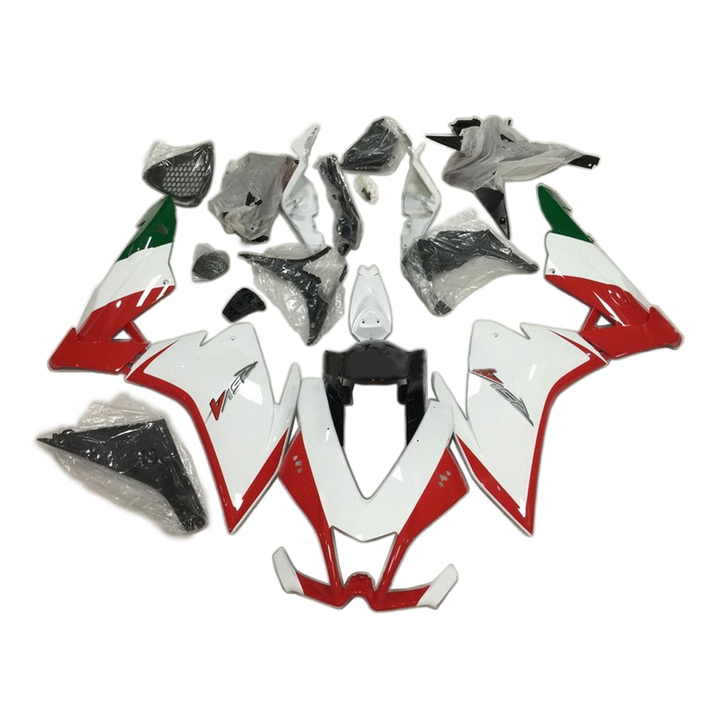 Amotopart Aprilia RSV4 1000 2009-2015 Kit Carena Carrozzeria Plastica ABS