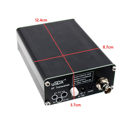 NUOVO Ricetrasmettitore HF USDX + HF Ham Radio QRP Ricetrasmettitore CW 3W-5W All Mode 8 Band
