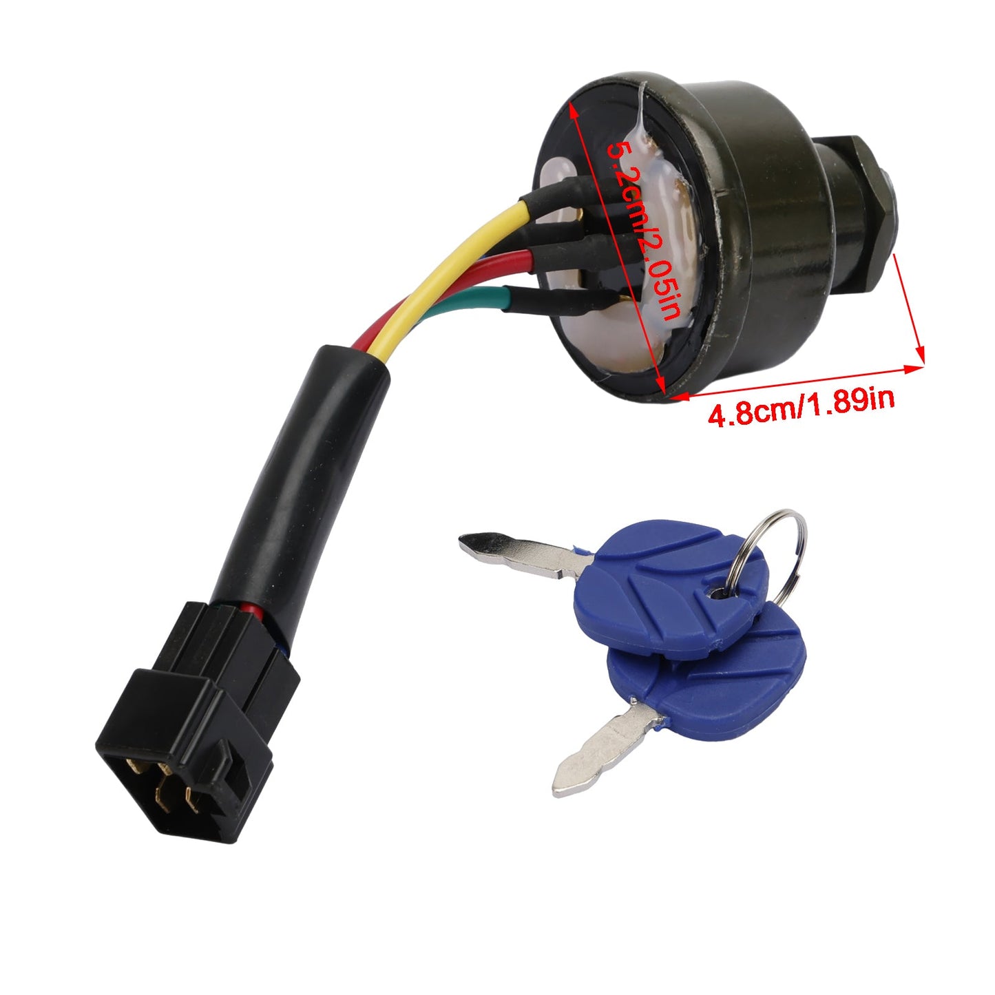 Interruttore di accensione 82826806 adatto per trattore New Holland TT45A TT50A TT60A TT75A