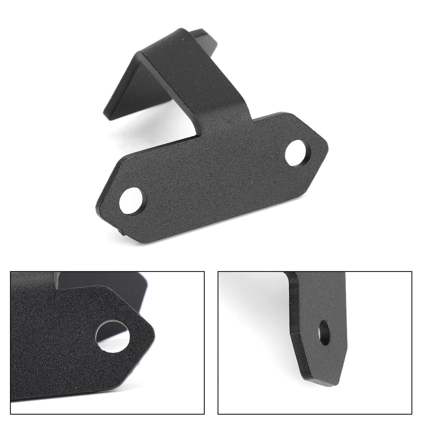 Supporto per staffa di montaggio per videocamera DVR anteriore sinistro per Kawasaki Ninja 400 2018-2019 Generico