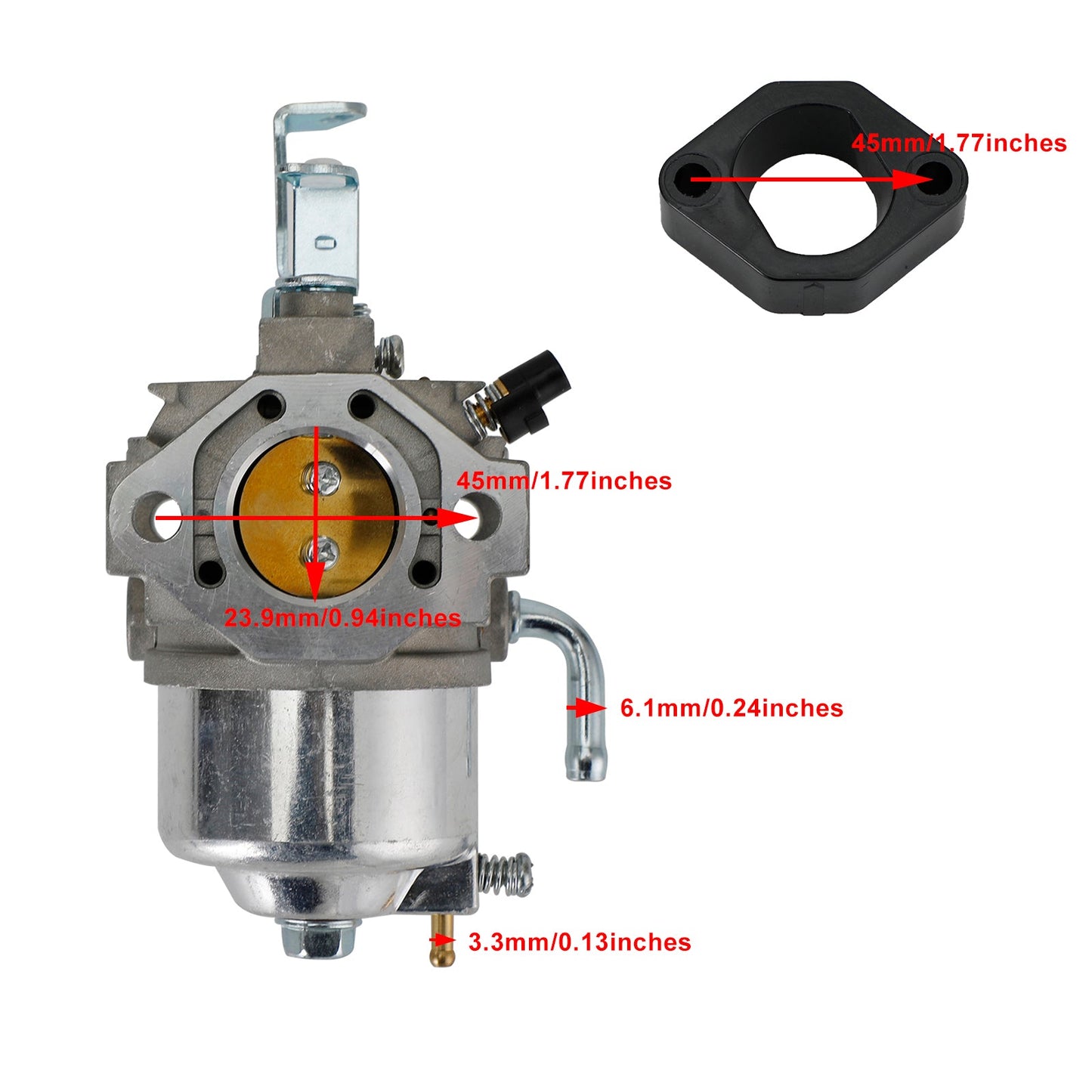 Mitsubishi GM291 GM301 GB290 GB300 GT1000 8HP 10HP Carburatore Carburatore Carburatore