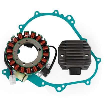 Set guarnizioni raddrizzatore regolatore statore generatore per Yamaha Rhino 450 2006-2009 Fedex Express generico