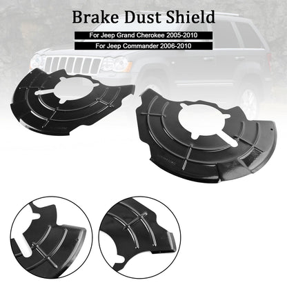 Parapolvere freno anteriore destro + sinistro per Jeep Grand Cherokee Commander 2005-2010