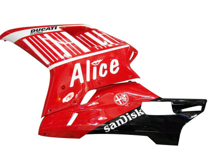 Carene per 2007-2012 Ducati 1098 1198 848 Red Alice Generico