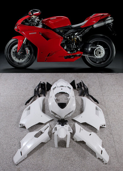 Generic Fit For Ducati 1098 1198 848 (2007-2011) Bodywork Fairing ABS Injection Mold 17 Style