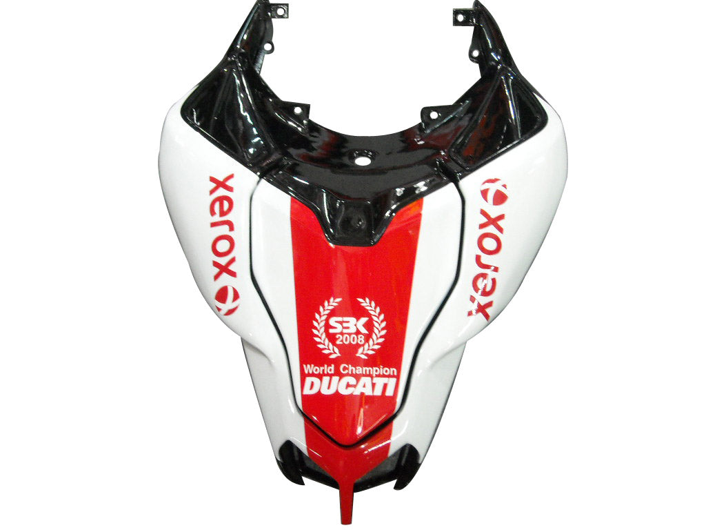 Carene per 2007-2012 Ducati 1098 1198 848 Rosso e Bianco Xerox No.21 Generico