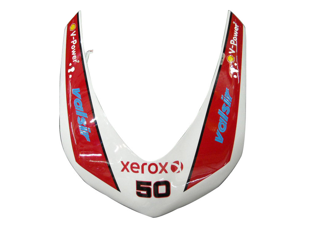Carenature per 2007-2012 Ducati 1098 1198 848 Rosso e Bianco Xerox No.50 Generico
