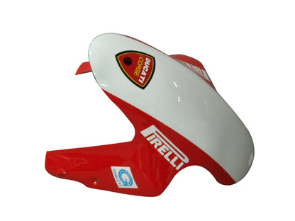 Carene per 2007-2012 Ducati 1098 1198 848 Bianco e Rosso Xerox Generico