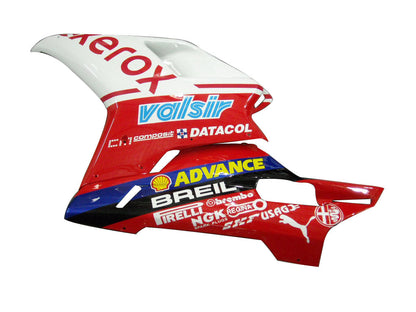 Carene per 2007-2012 Ducati 1098 1198 848 Bianco e Rosso Xerox Generico