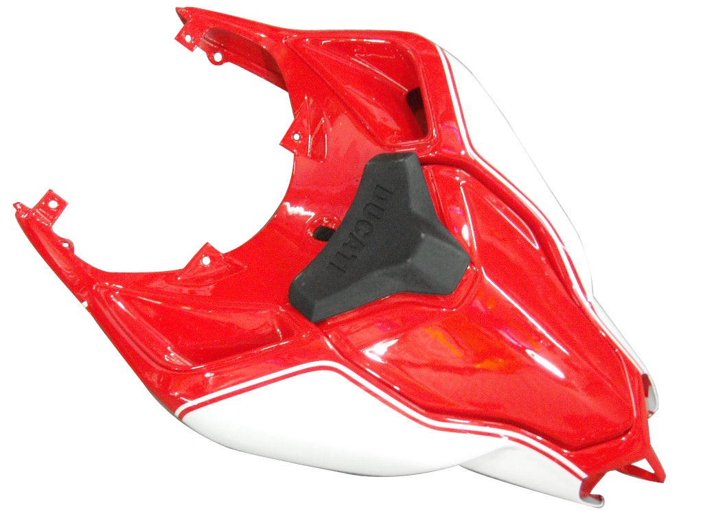 Carenature per 2007-2012 Ducati 1098 1198 848 Rosso e Bianco Xerox Generico