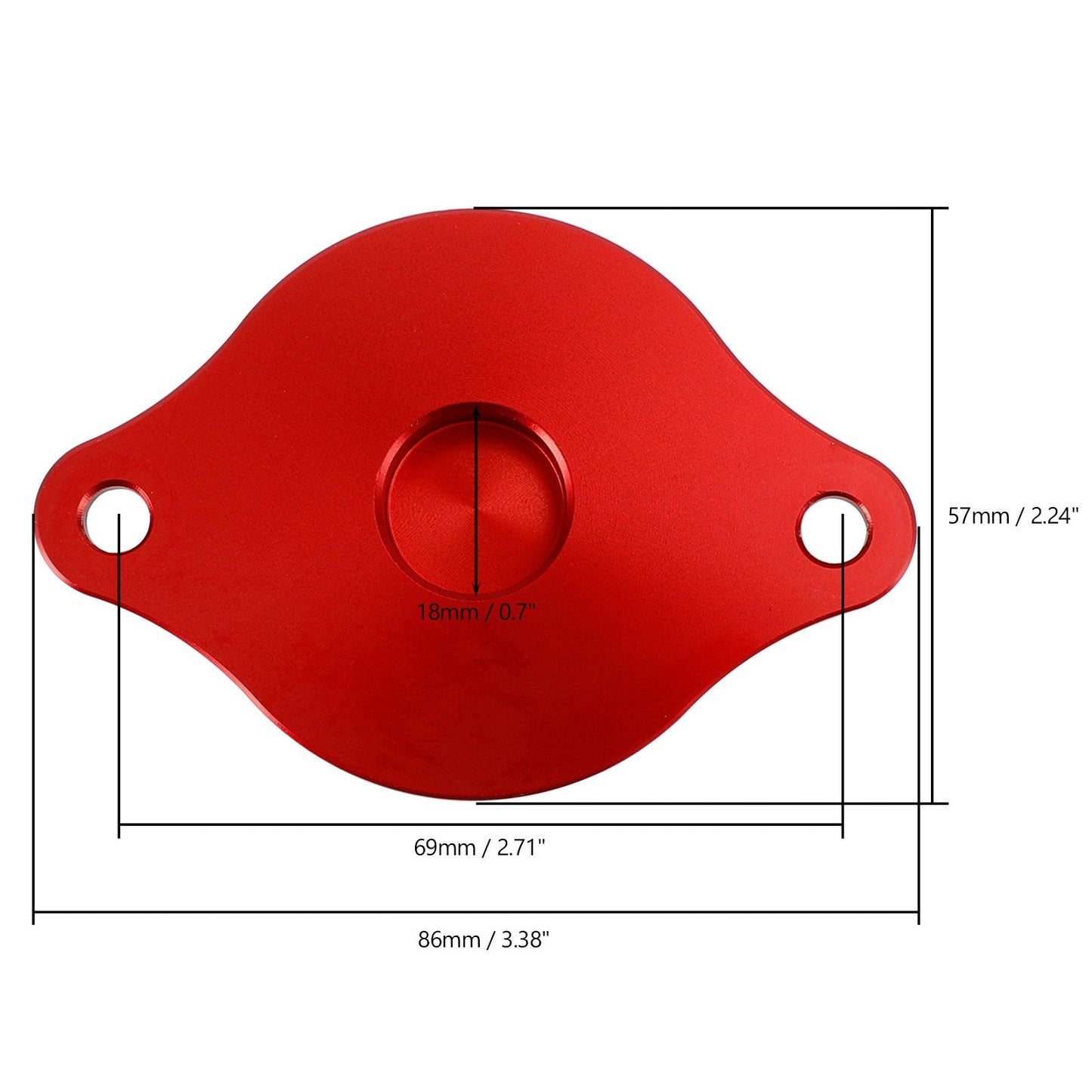 Coperchio Motorino Avviamento Honda Grom 125 Monkey 125 Dax 125 2022-2023 CNC ALU
