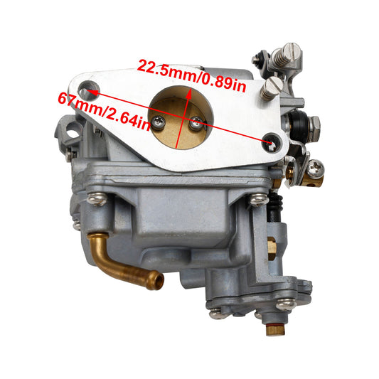 Carburatore Carb adatto per Tohatsu Mercury 4 Tempi 9.8HP Fuoribordo 3DP-03100-2
