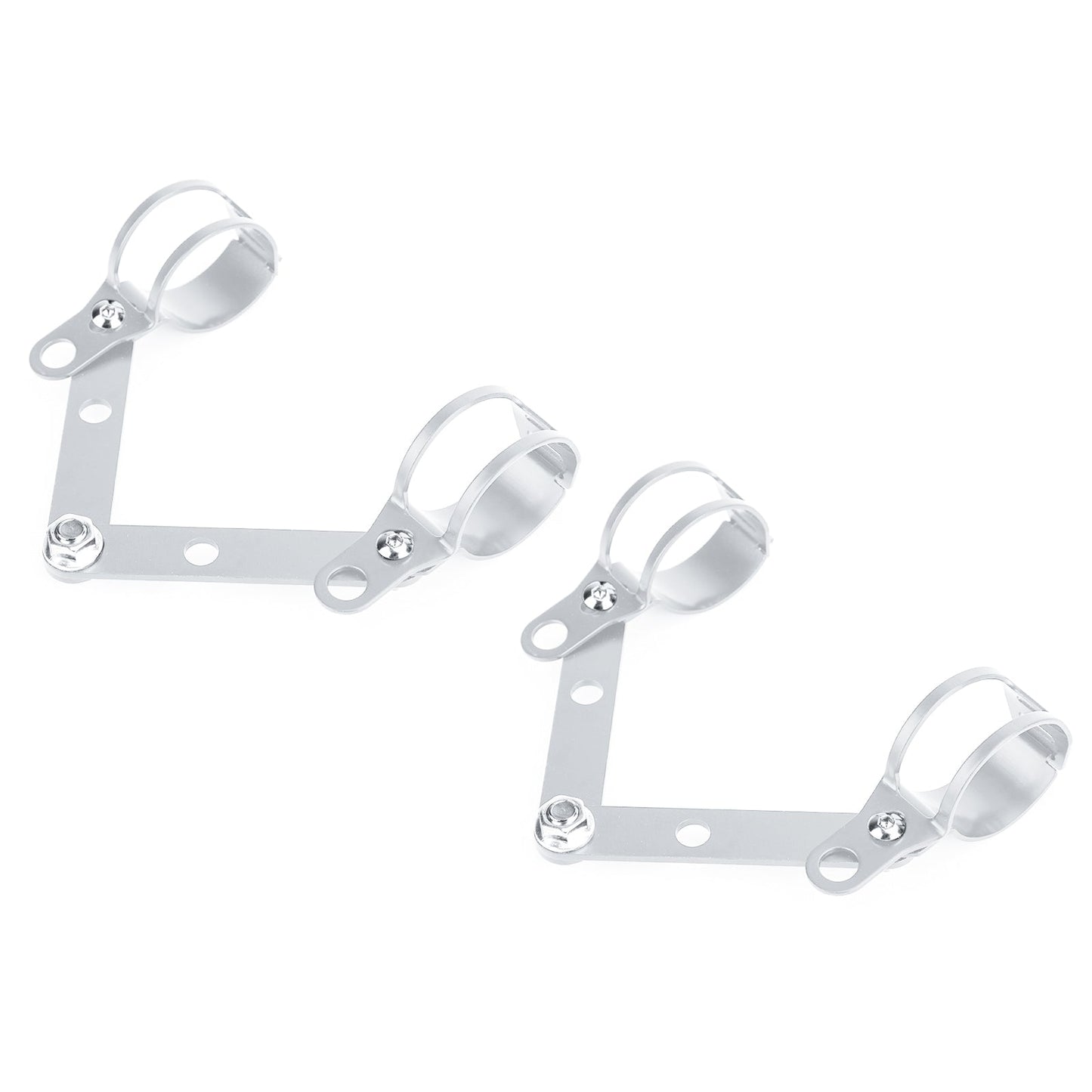 41mm - 51mm Staffa di montaggio per faro a forcella Adattatore per portalampada per motocicletta Generico