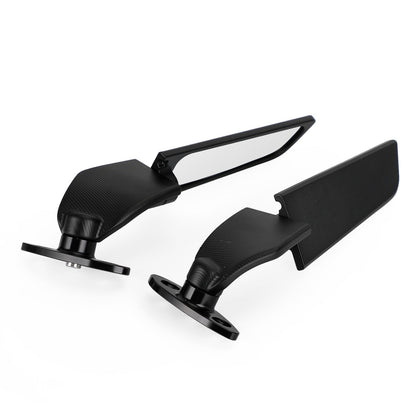 Wing Fin Spoiler Laterale Specchi Retrovisori Per Kawasaki ZX-6R Ninja ZX6R 650 01-21 Generico