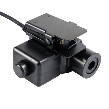7.1-A3 Cuffia a tubo singolo trasparente a 6 pin U94 PTT per STP8040 STP8080 STP9000