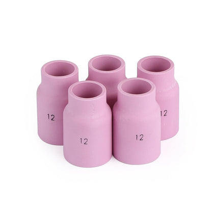 5pcs grande tazza in ceramica per lenti a gas 53N87 # 12 torcia per saldatura TIG