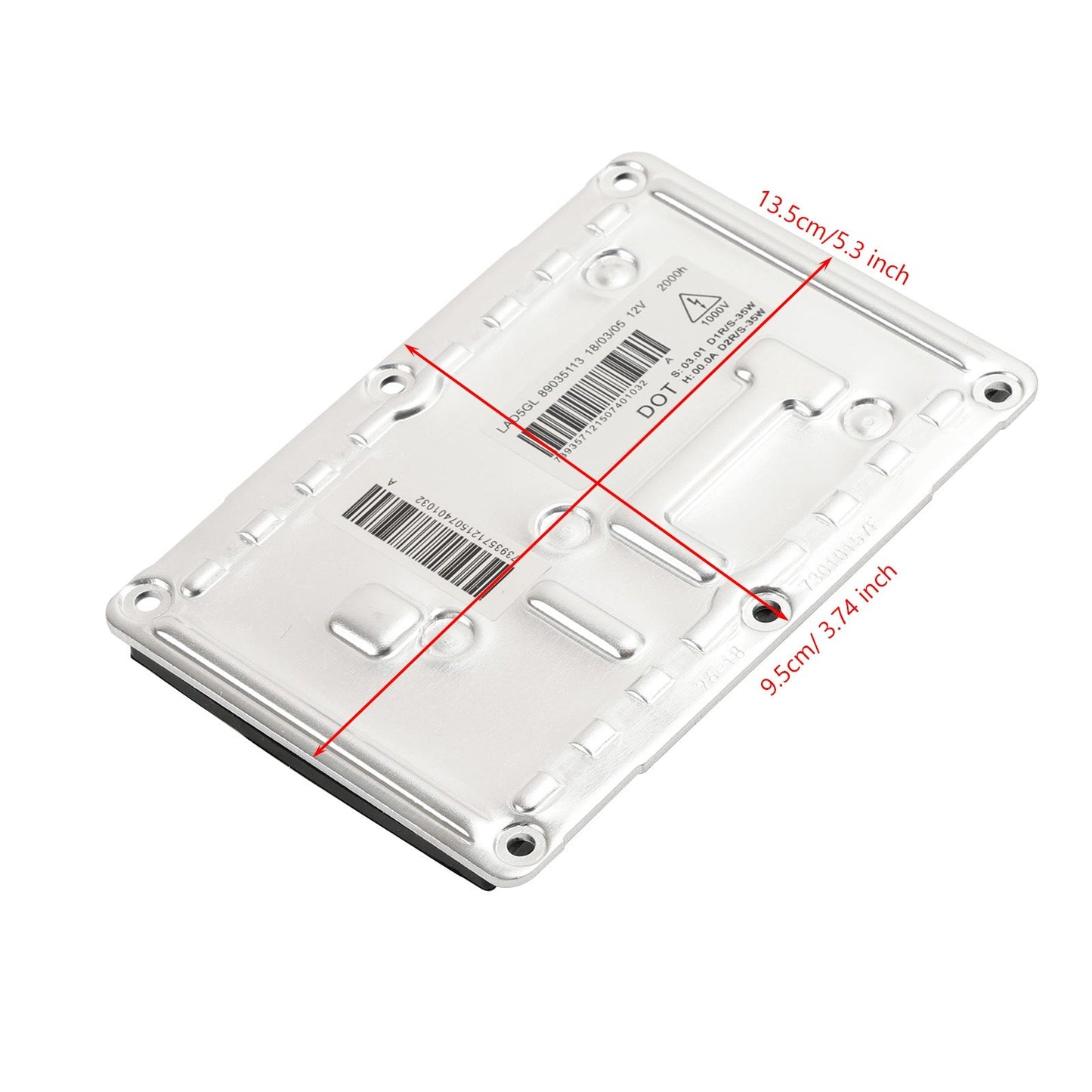 Modulo unità di controllo zavorra HID faro 4 PIN 3D0907391B per Audi A4 Volvo