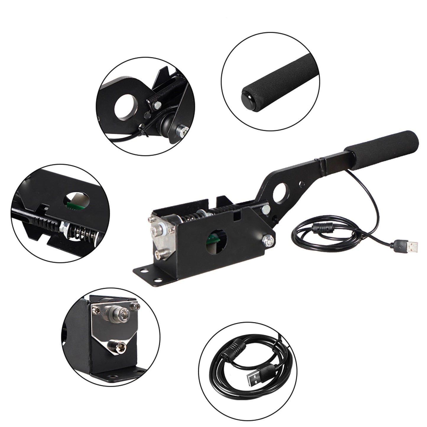 Giochi di corse Freno a mano SIM USB Kit per G25/27/29 T500 Fanatec/OSW/Dirt Rally