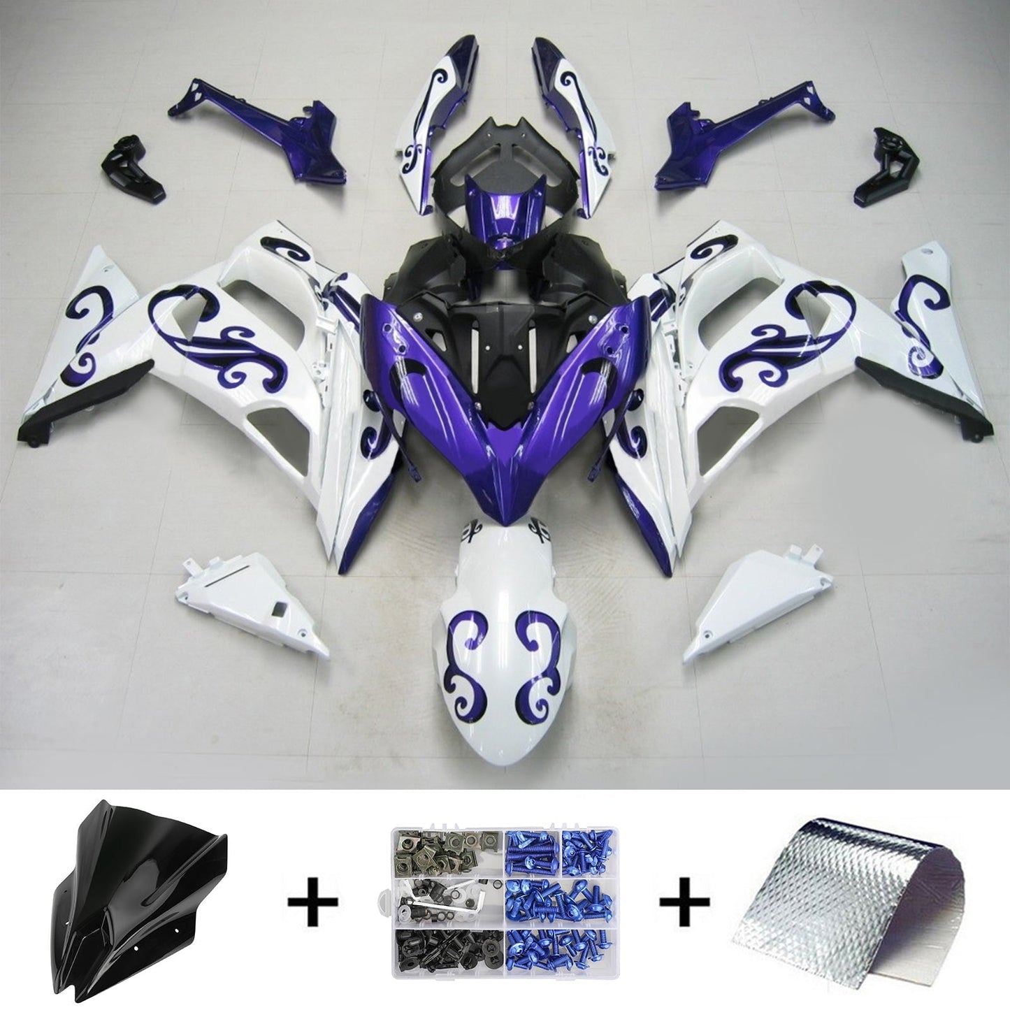 Kawasaki ER-6F Ninja650 2020-2026 Carenatura Kit Carrozzeria ABS