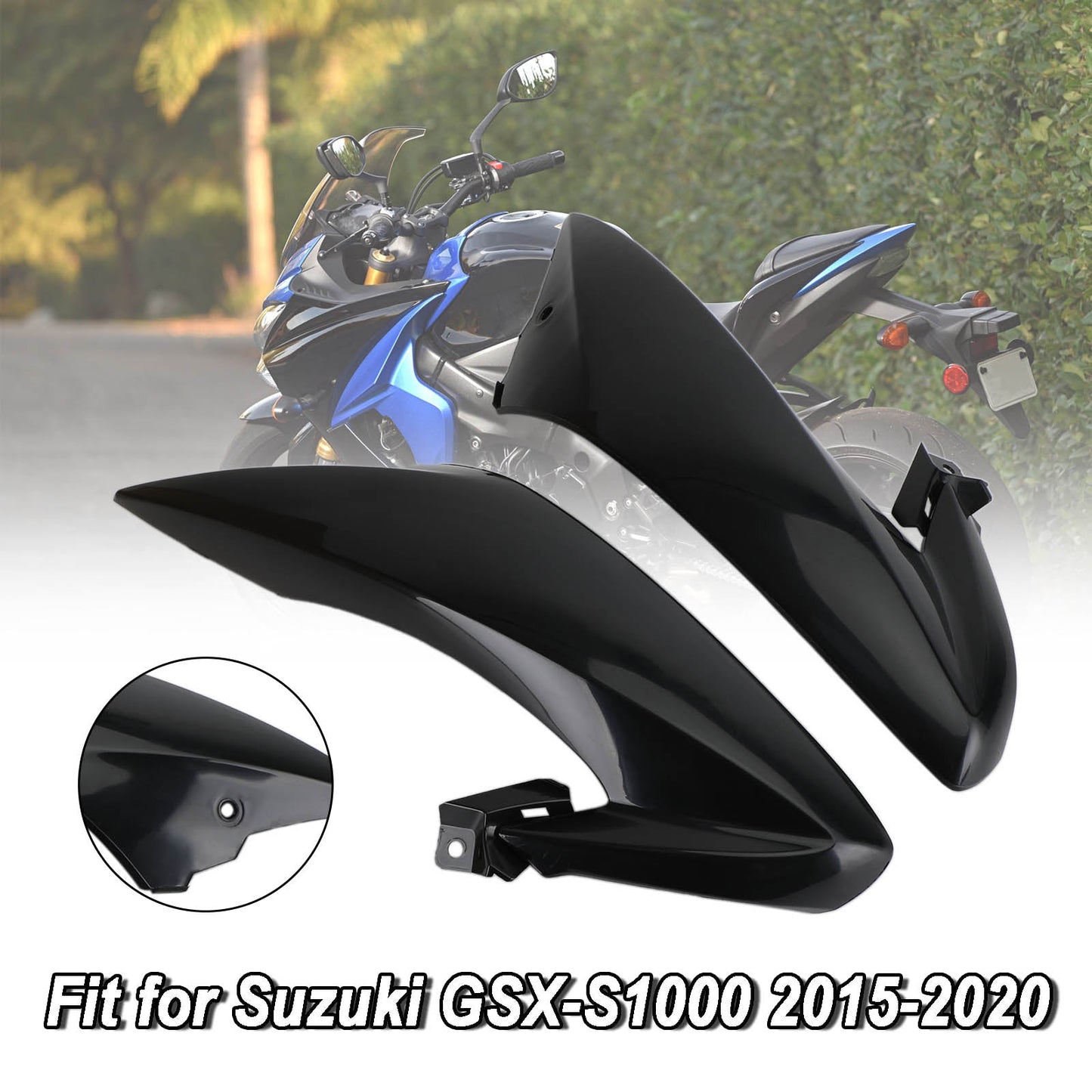 2015-2020 Suzuki GSX-S 1000 Carrozzeria Carenatura Stampaggio ad iniezione Non verniciata