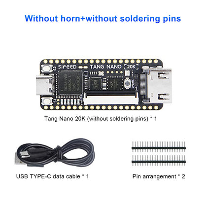 Scheda di sviluppo Sipeed Tang Nano 20K Gioco retrò FPGA open source con altoparlante