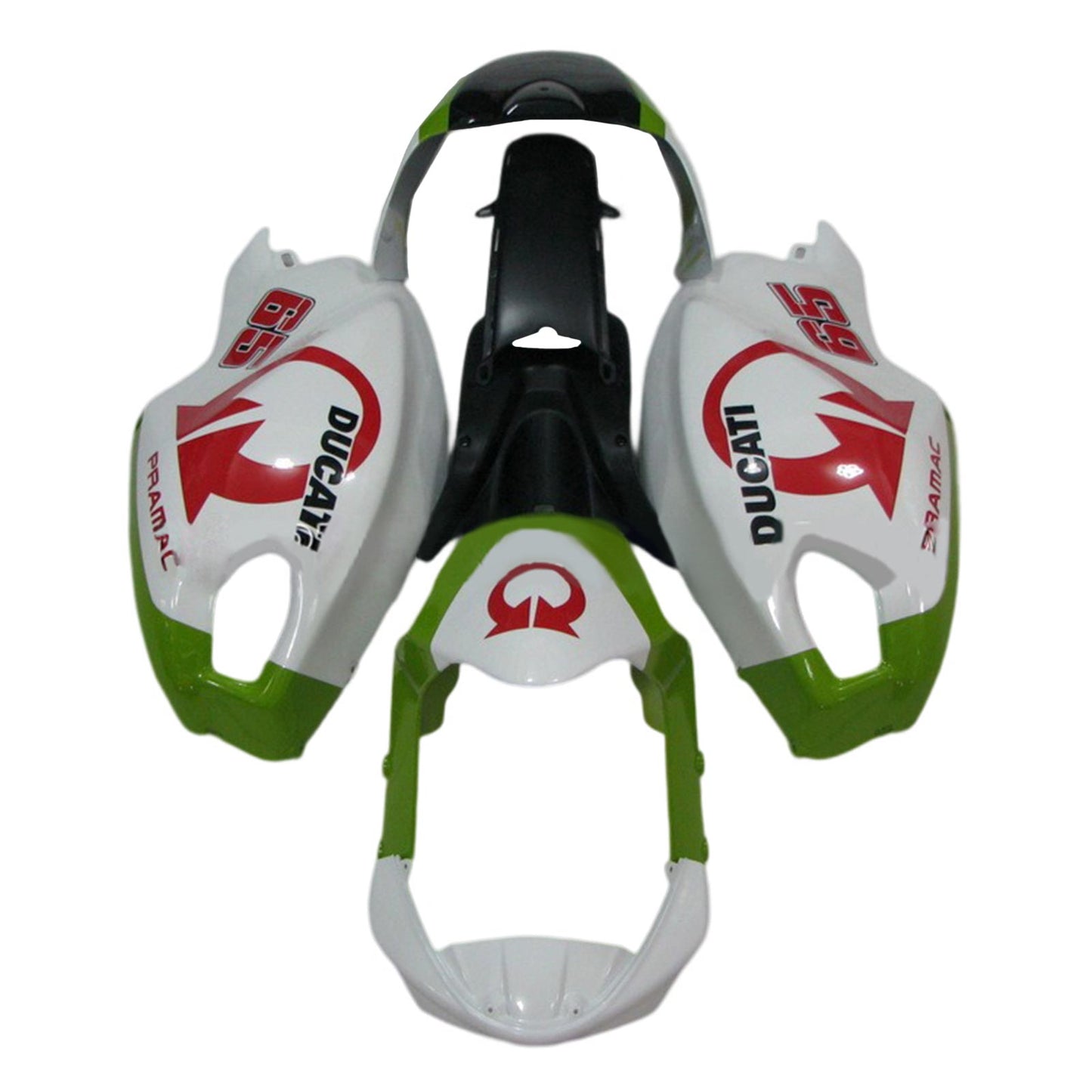 Amotopart Ducati Monster 696 796 1100 S EVO tutti gli anni Kit Carena Carrozzeria