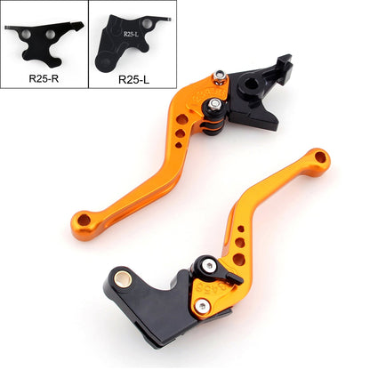 Leve freno frizione corte per Yamaha YZF R25 2014-2015/YZF R3 2015 generiche