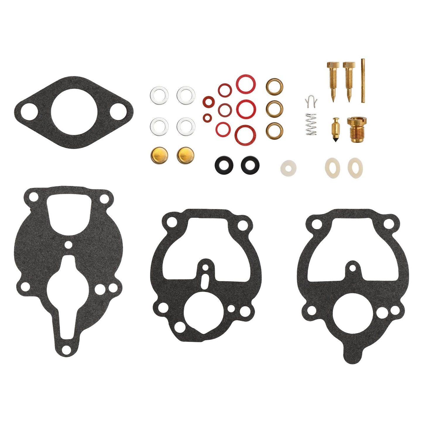 Kit di riparazione per ricostruzione carburatore adatto per Zenith K2112 61 67 68 161 IH Farmall