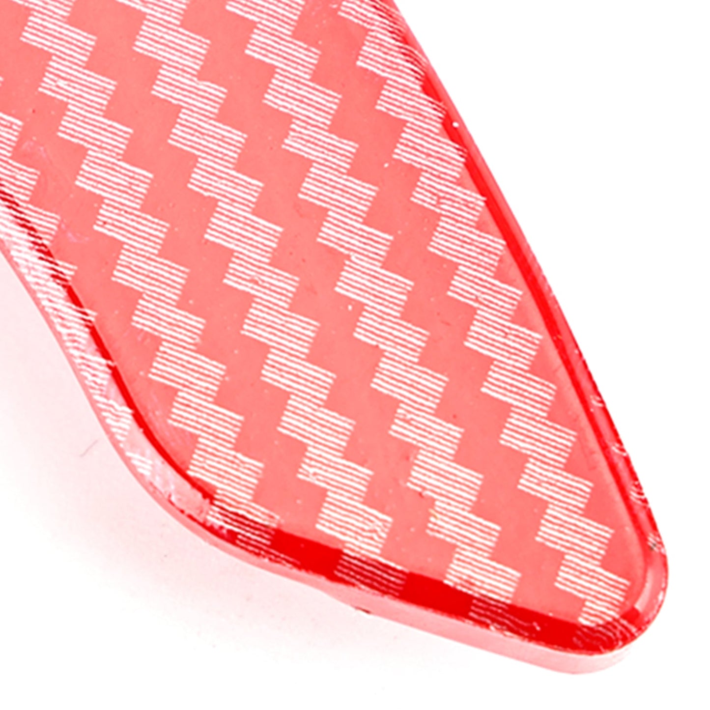 Honda Accord 2014-2019 Estensione leva cambio volante rossa