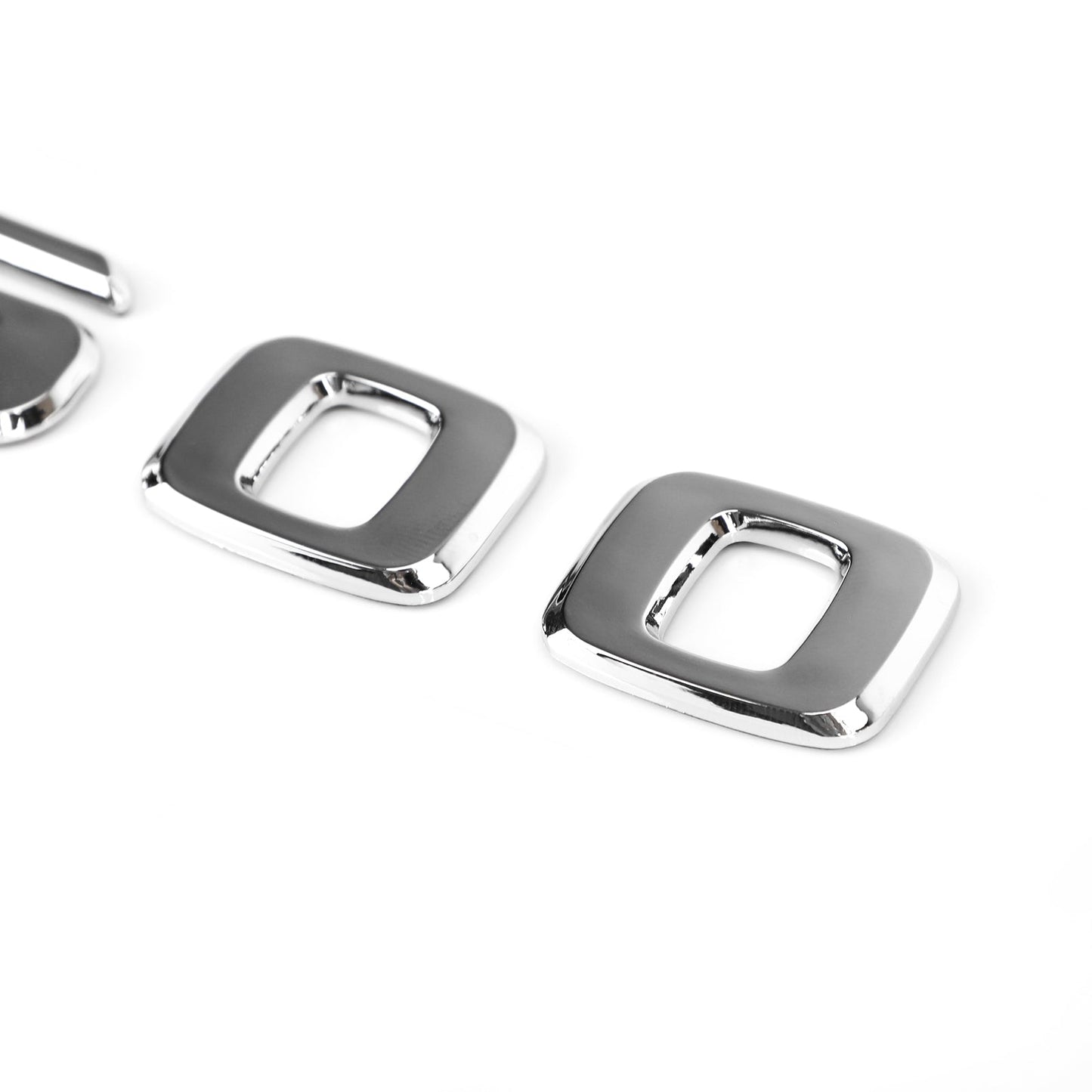 Distintivo dell'emblema del bagagliaio posteriore cromato lettera Sl 500 per Mercedes R230 R231 Sl Sl500 generico