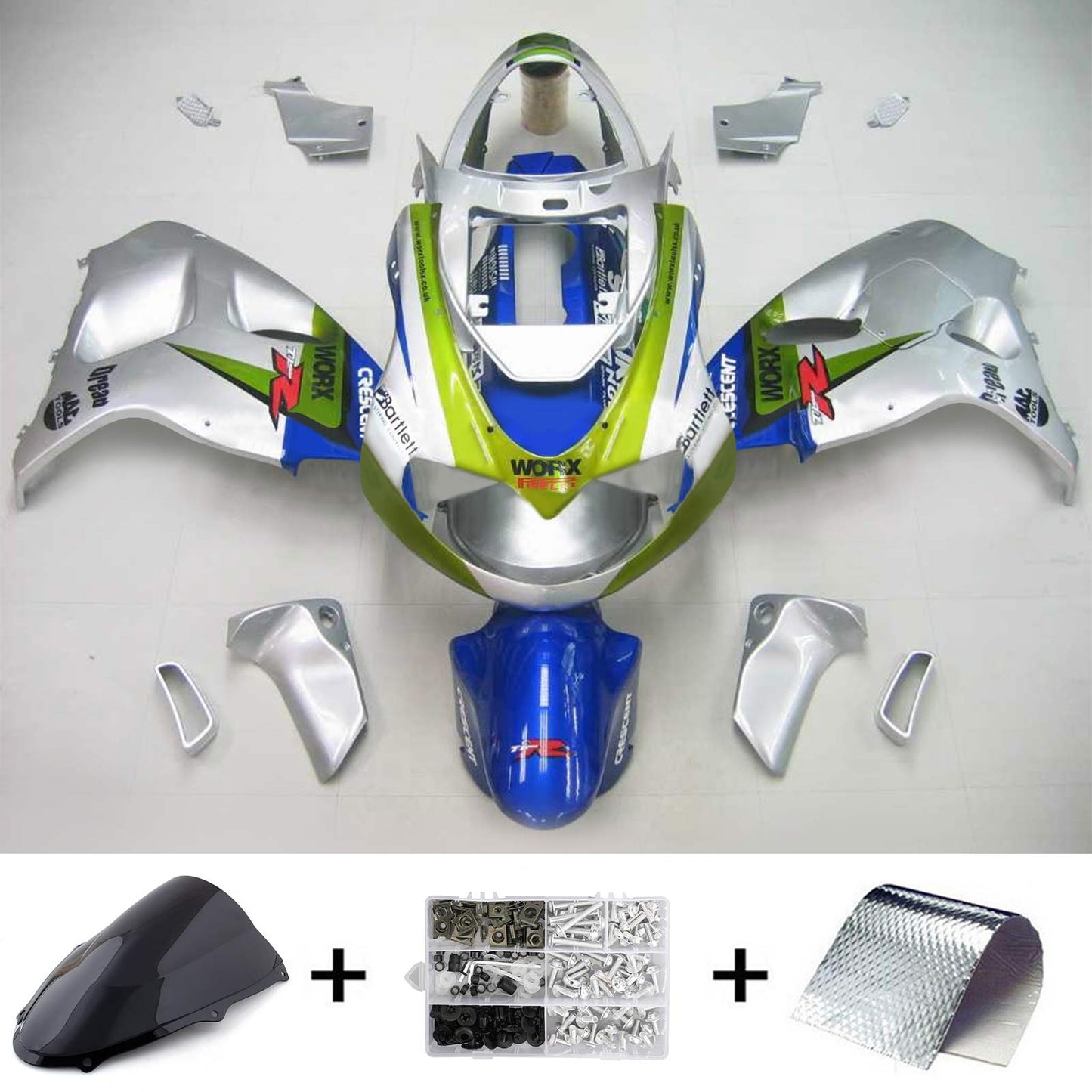 Suzuki TL1000R 1998-2003 Kit carenatura Carrozzeria Plastica ABS